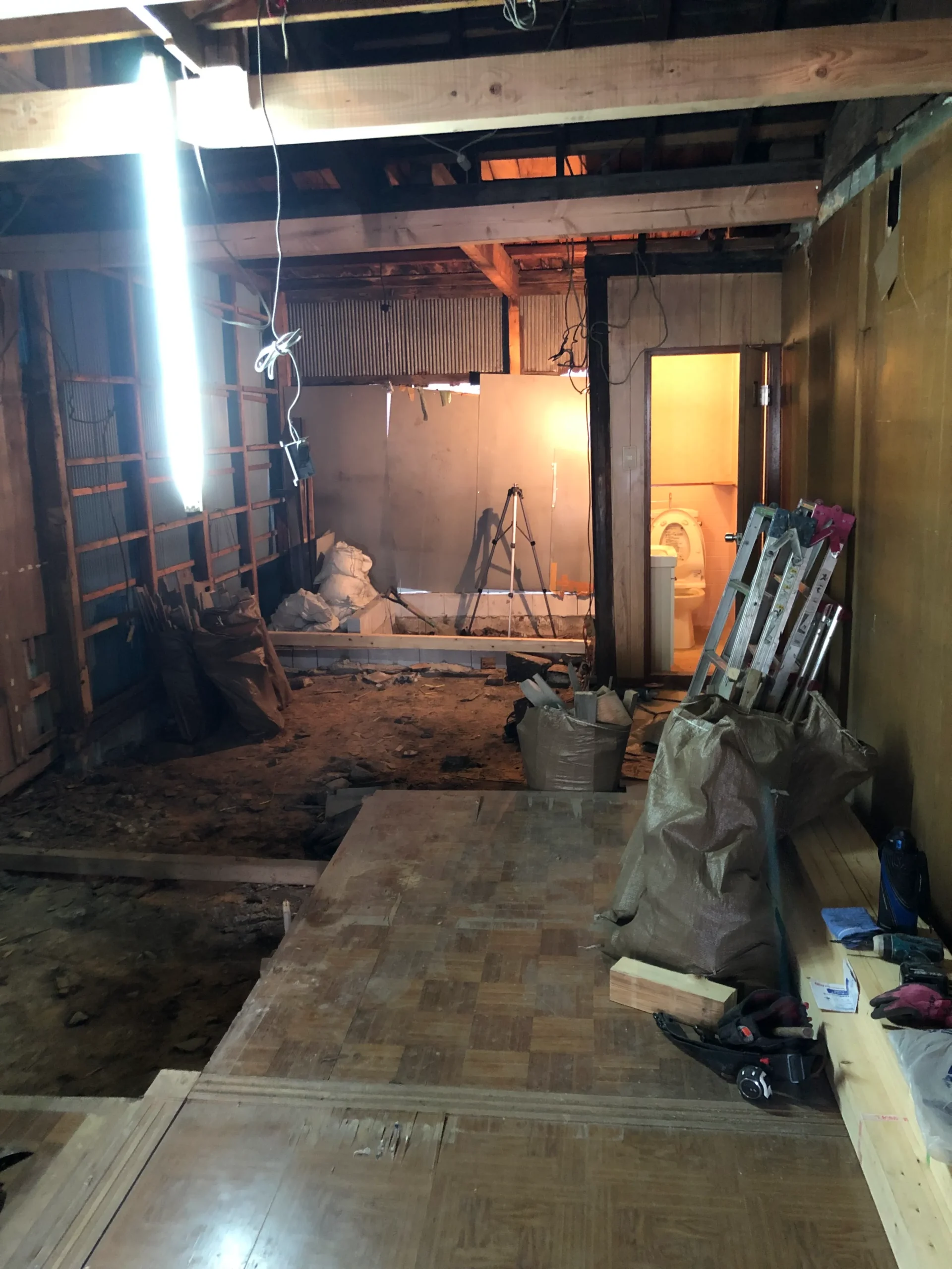 築１００年超え 平屋テラスハウス１LDKBefore